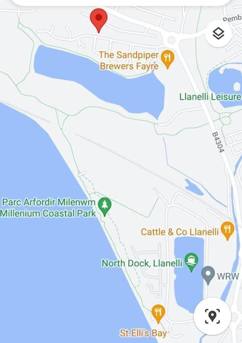 Stunning 2 Bed House Near Coastal Path/Lake/Beach Llanelli Eksteriør billede
